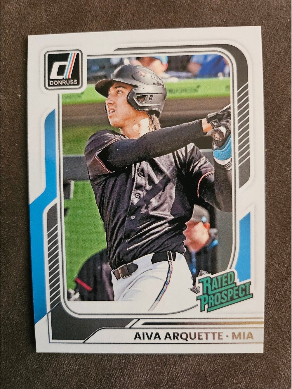 2026 Panini Donruss - Aiva Arquette #195 - Rated Prospect- Miami Marlins